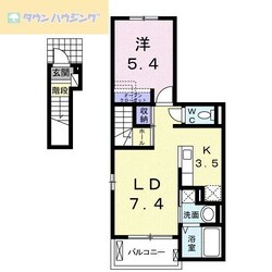 サンモールの物件間取画像